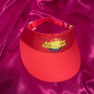 Let’s bring visors back! Red snowbird visor. Seriously a great gift. Lik…